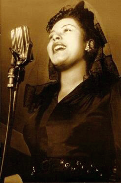 Billie Holiday with Amperite RSH