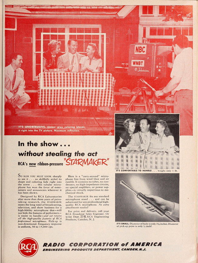 RCA Starmaker ad 1951