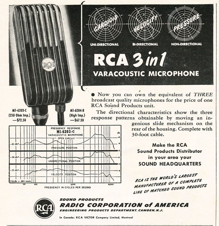 RCA Varacoustic ad