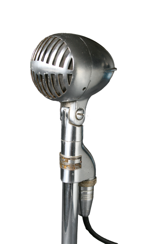 Shure 705 A crystal microphone